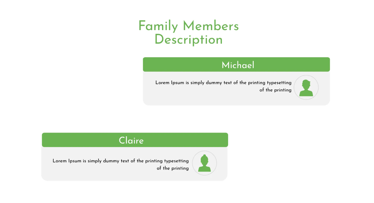Free Family Tree Powerpoint Presentation Template to Edit Online