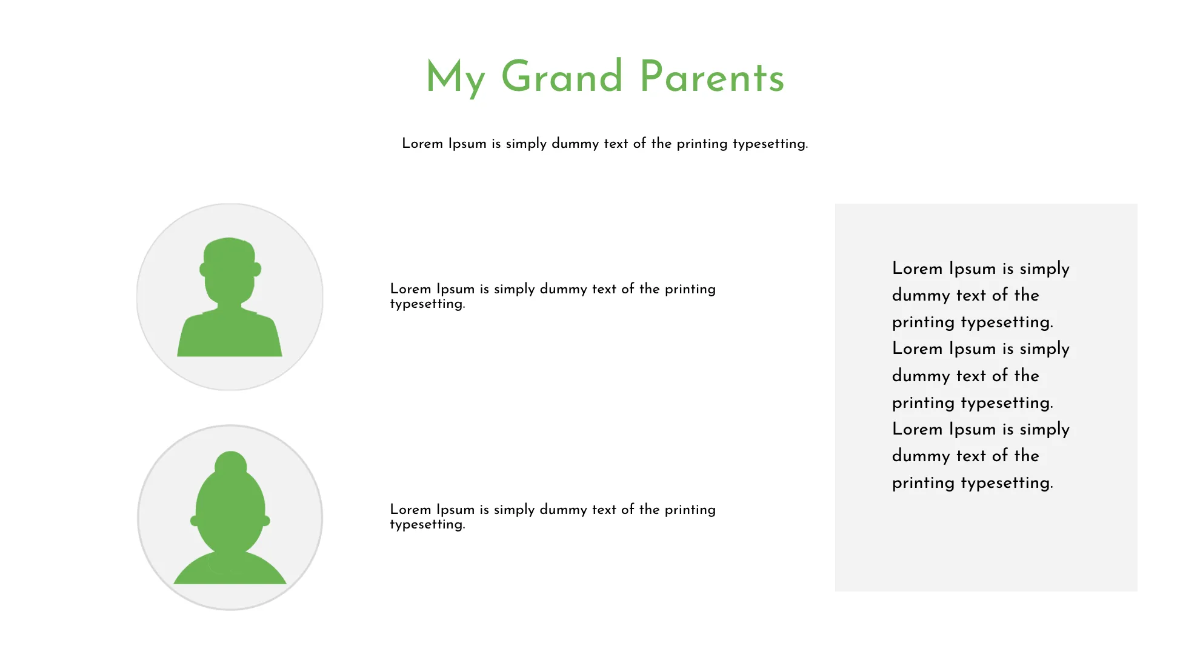 Free Family Tree Powerpoint Presentation Template to Edit Online