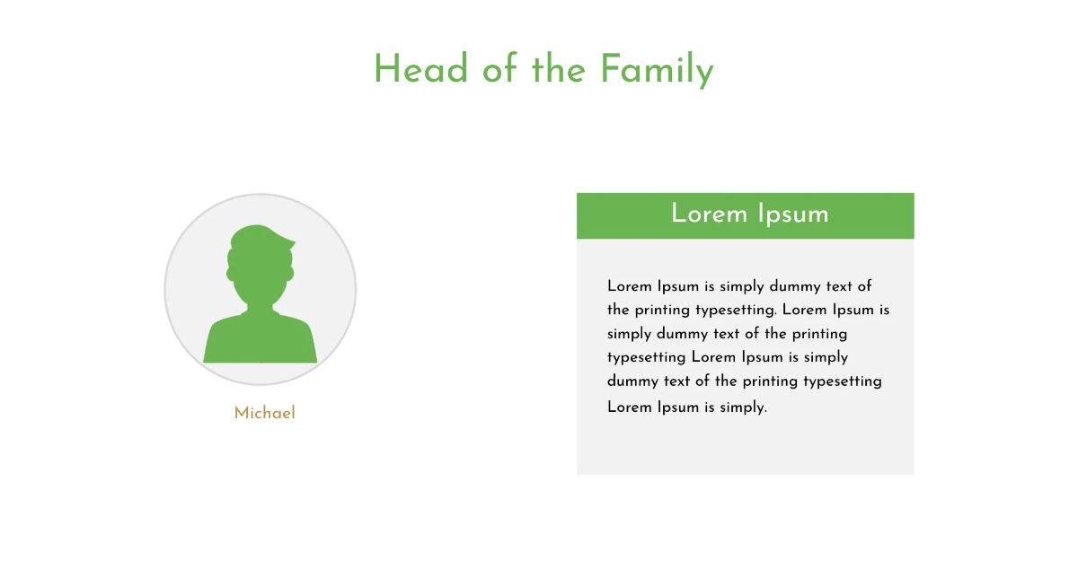 Free Family Tree Powerpoint Presentation Template to Edit Online