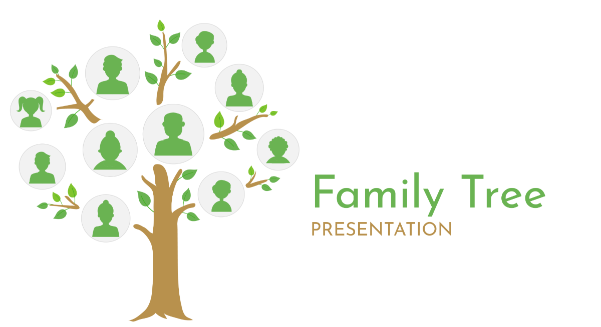 Free Family Tree Powerpoint Presentation Template