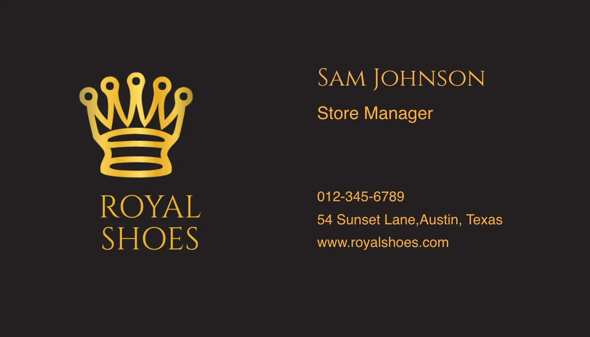 Free Clean Black Minimal Business Card Template to Edit Online Free Clean Black Minimal Business Card Template to Edit Online