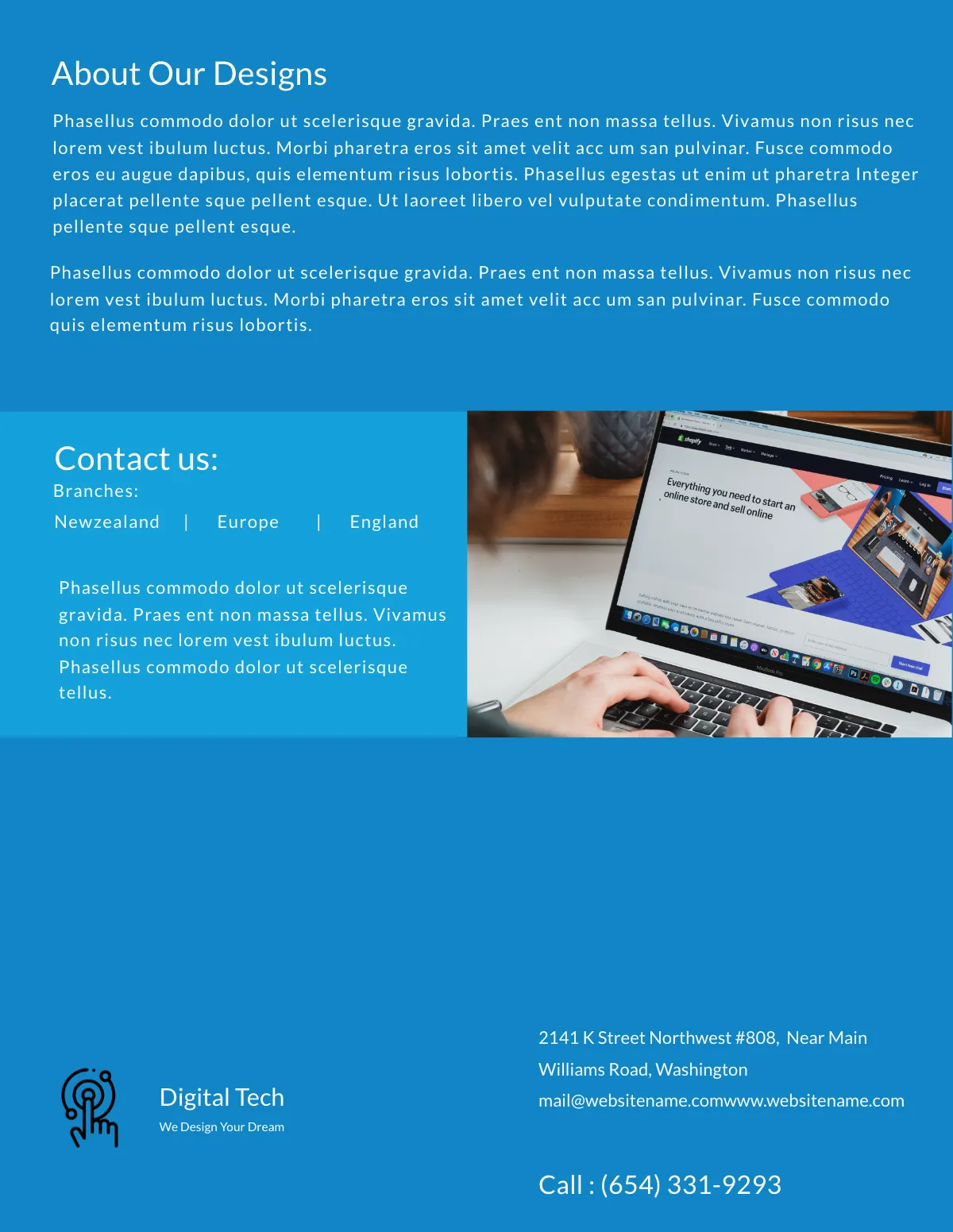 Free Digital Photography Magazine Template to Edit Online