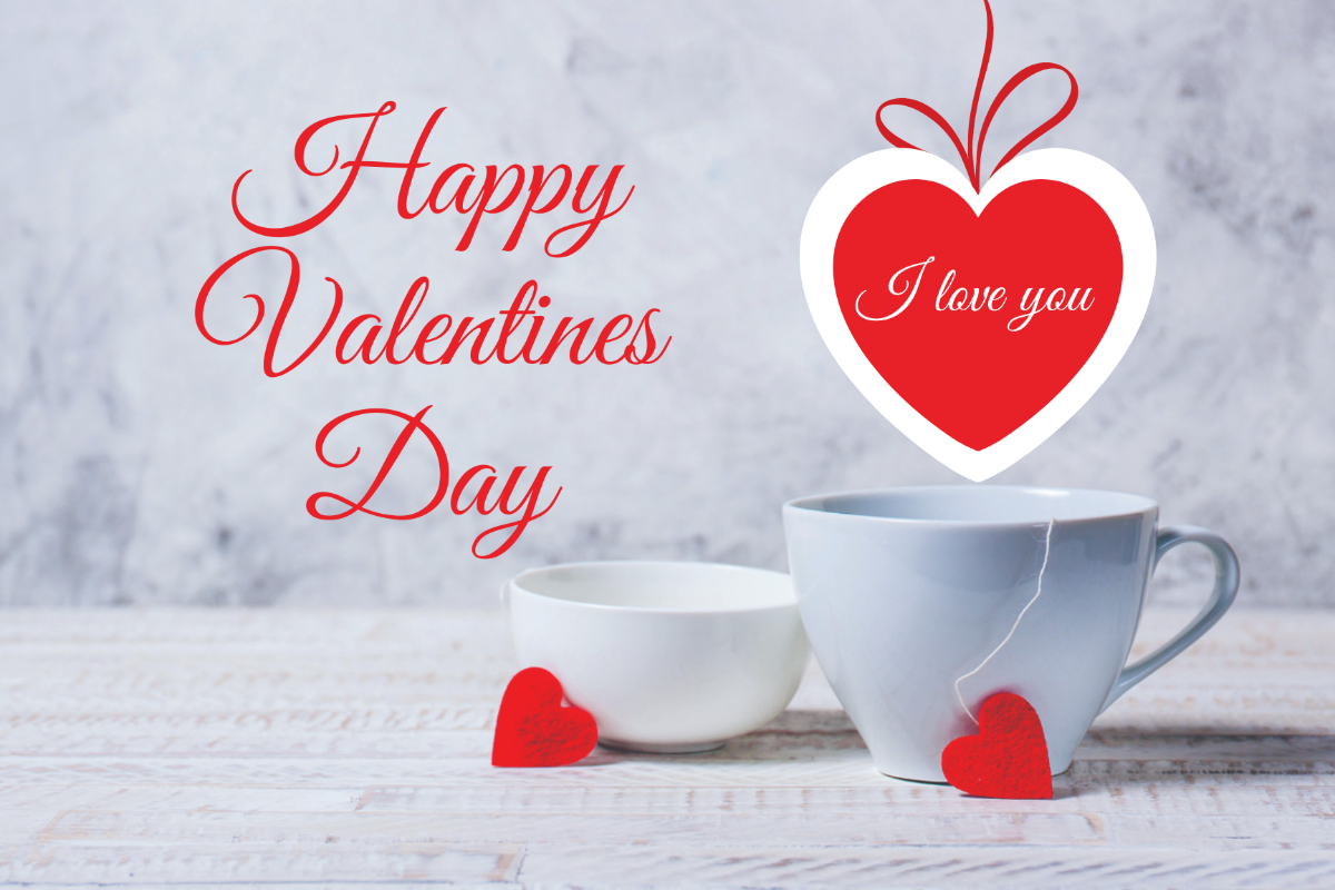 Free Special Valentine's Greeting card Template