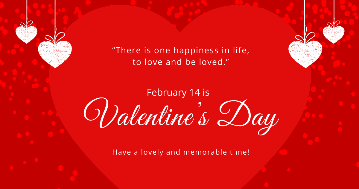 Free Valentine's Day Linkedin Post Template