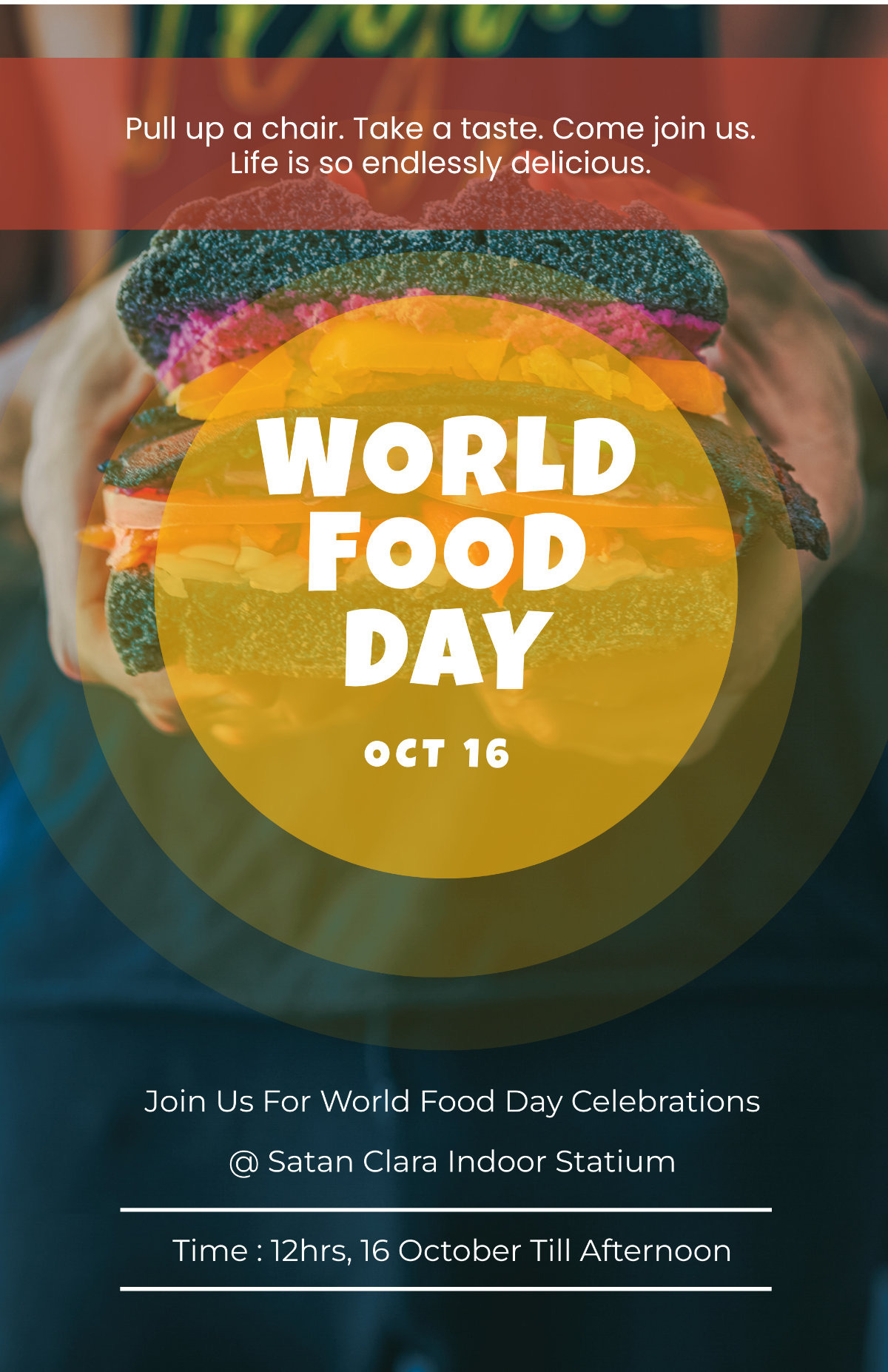 World Food Day Poster Template
