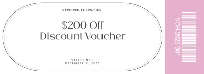 Free Discount Voucher Template to Edit Online