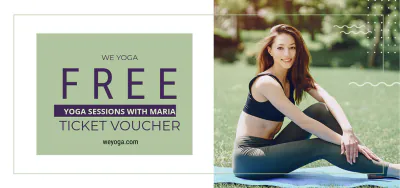 Free Ticket Voucher Template to Edit Online