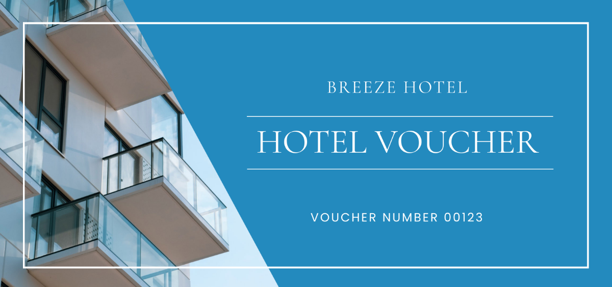 Hotel Voucher Template