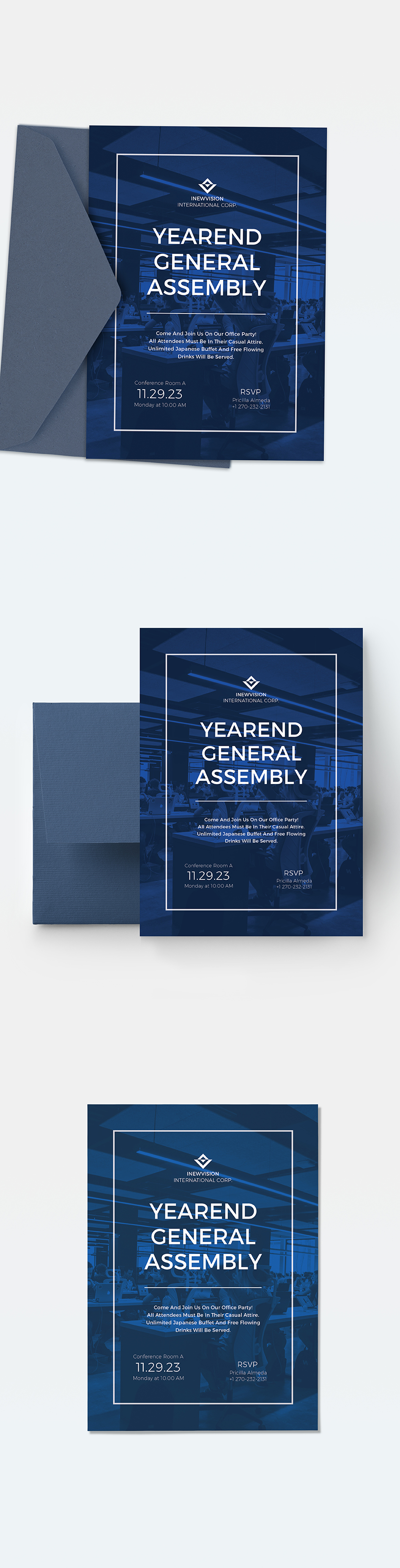 Christmas Holiday Invitation Template Word, Outlook, Apple Pages, PSD, Publisher