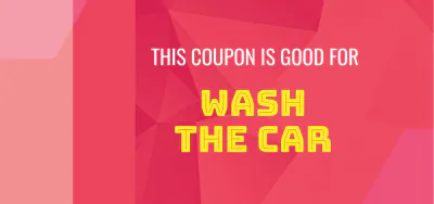 Free Just for Mom Coupon Book Template to Edit Online
