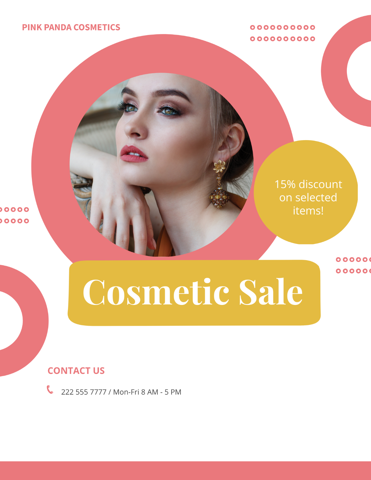 Cosmetic Flyer Template - Edit Online & Download