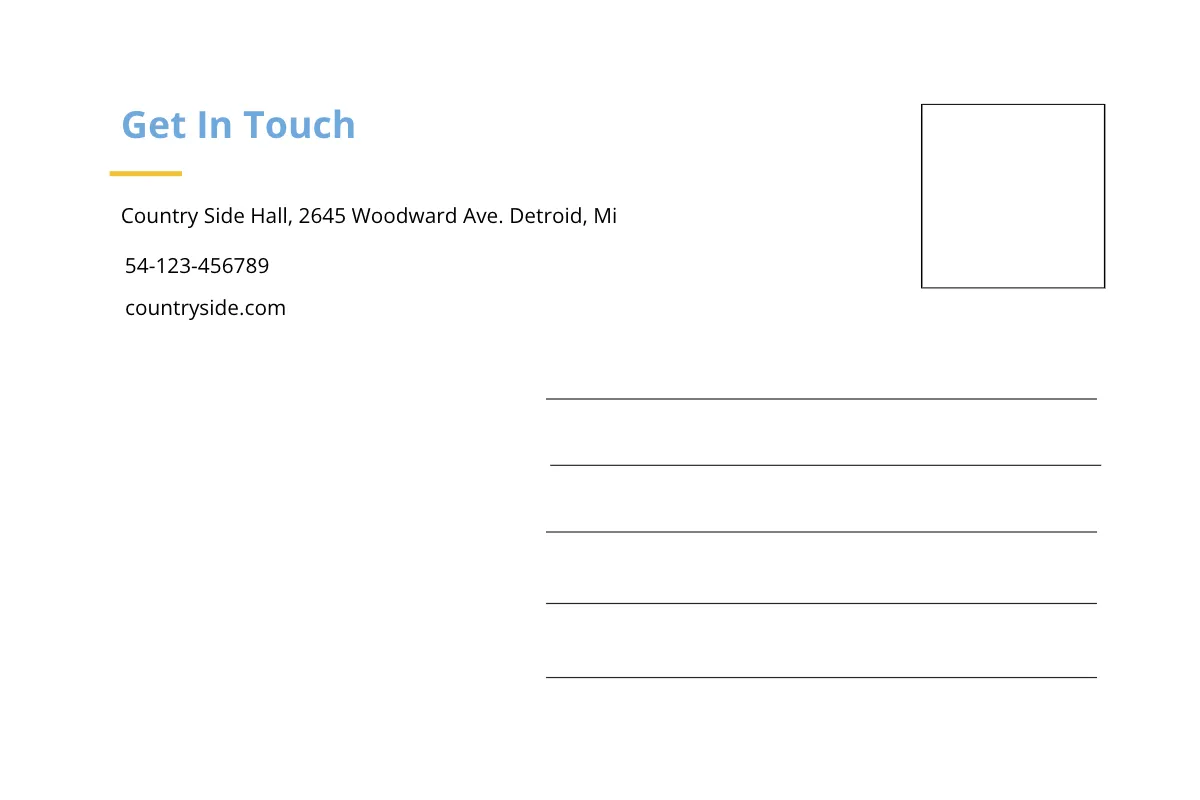 Free Business Event Postcard Template to Edit Online