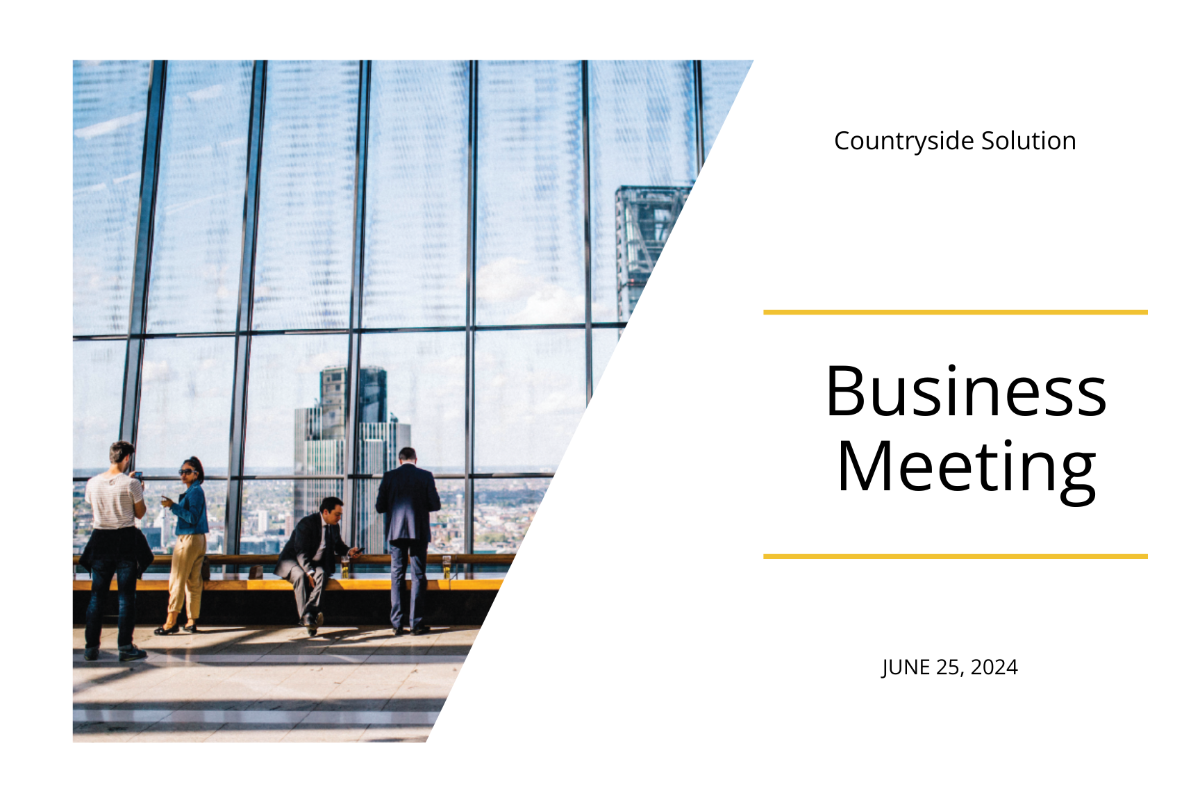 Business Event Postcard