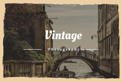 Free Vintage Postcard Template to Edit Online