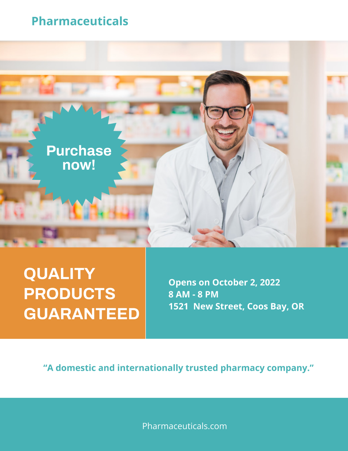 Pharmacy Flyer Template