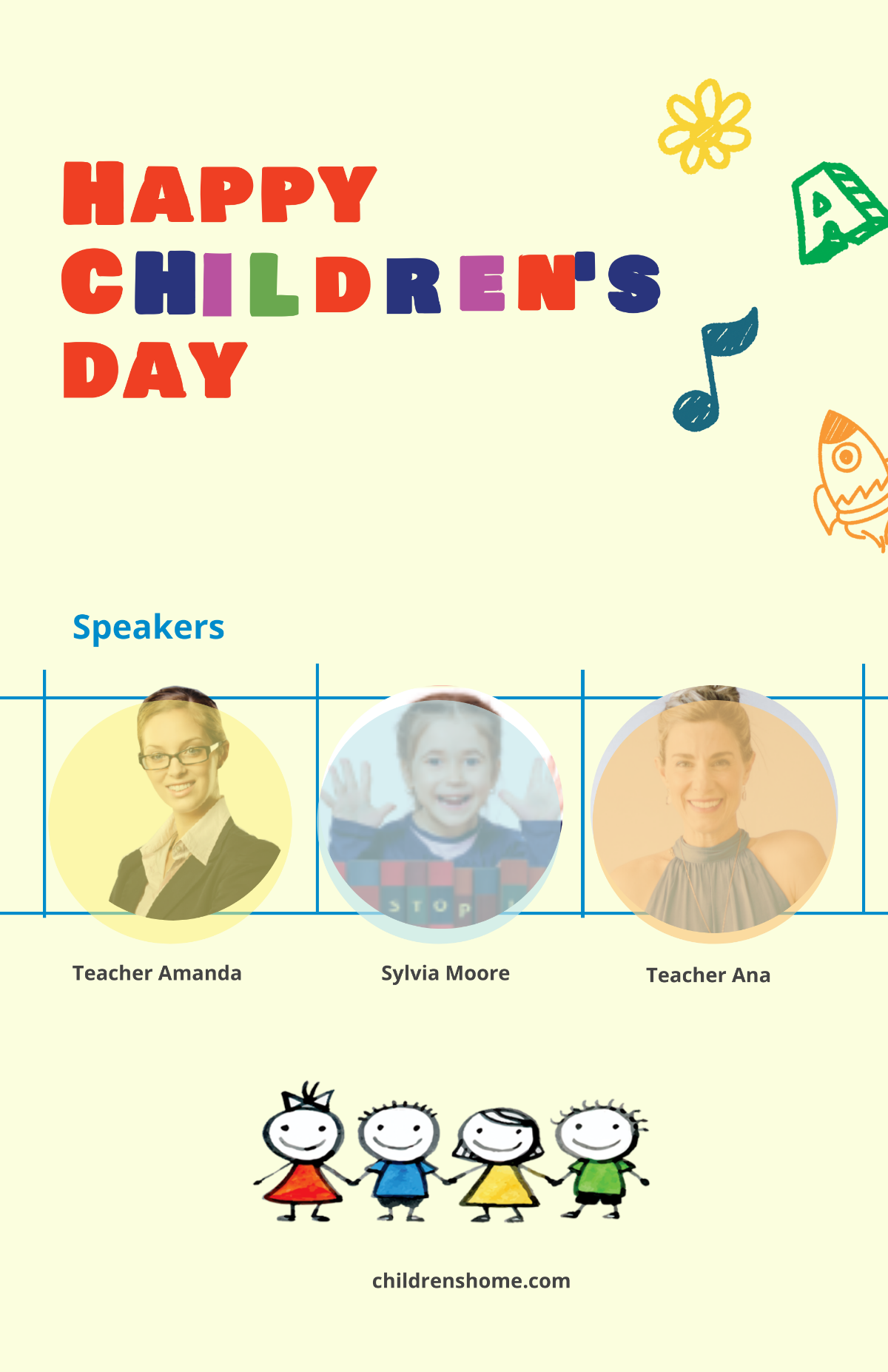 Children's Day Poster Template