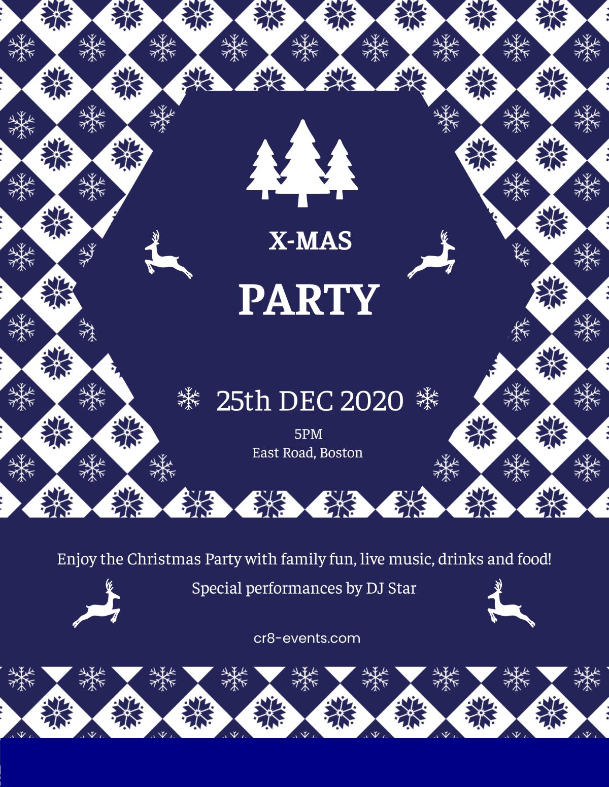 Creative Merry Christmas Flyer Template - Edit Online & Download