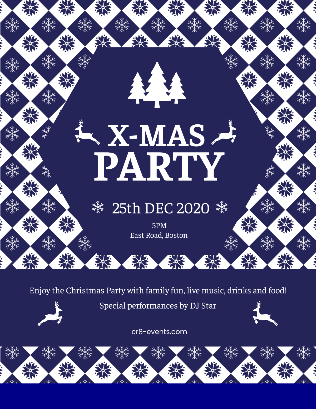 Free Creative Merry Christmas Flyer Template