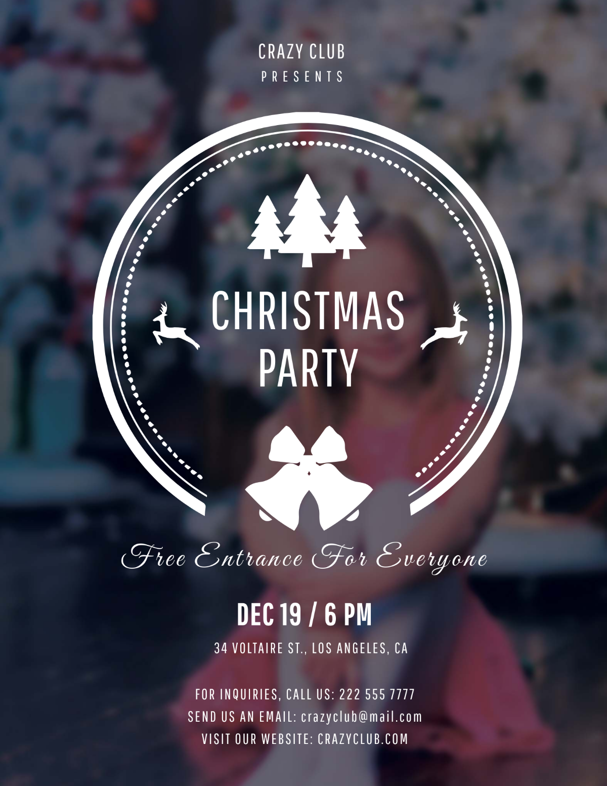 Modern Christmas Party Flyer