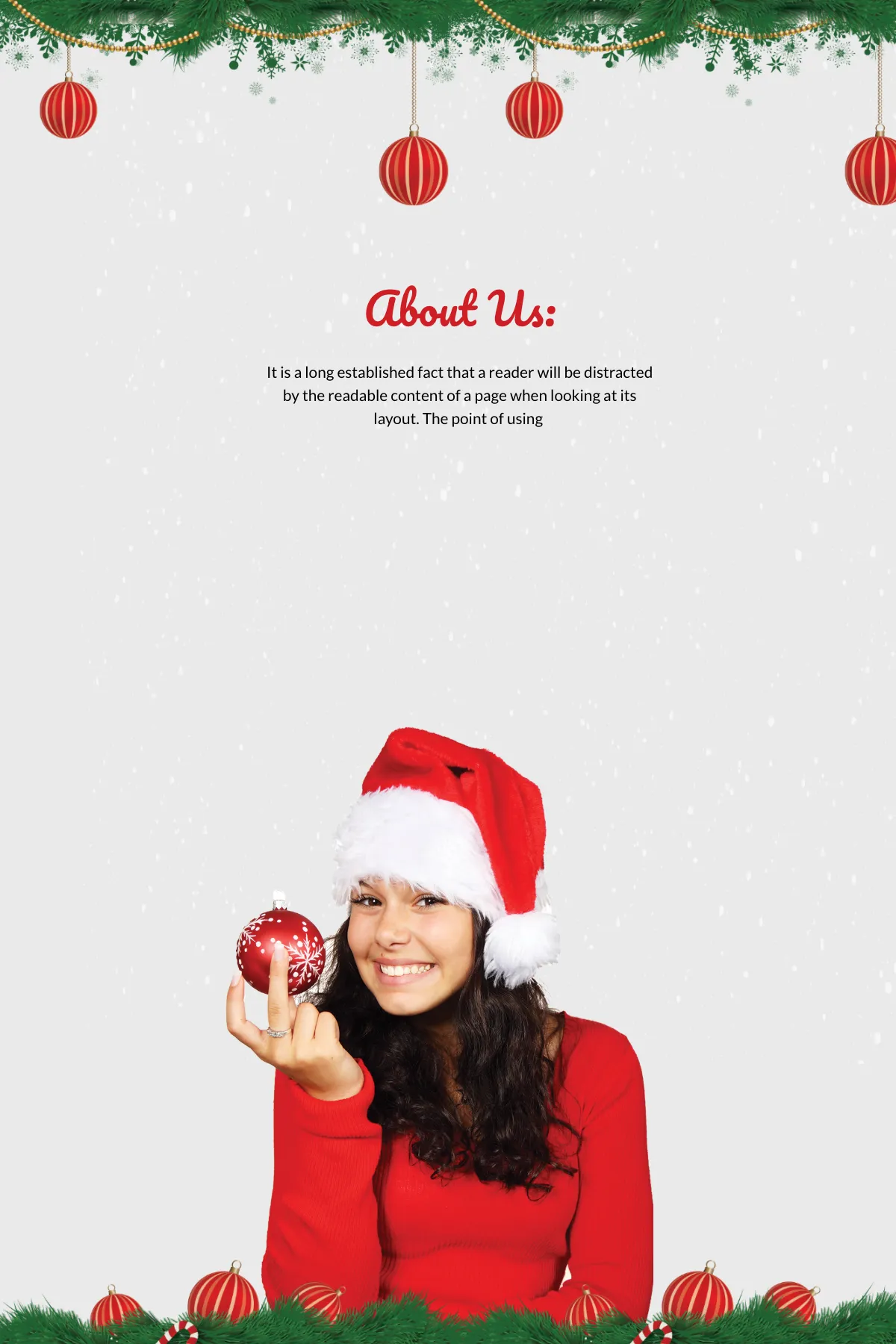 Free Minimal Christmas Thank You Card Template to Edit Online