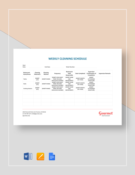 free-restaurant-schedule-template-download-in-word-google-docs-excel-pdf-google-sheets