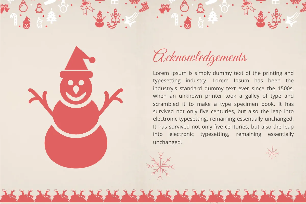 Free Merry Christmas Postcard Template to Edit Online