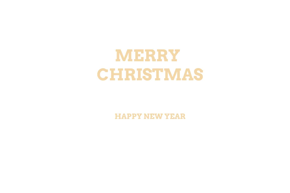 Free Christmas Thank You Postcard Template to Edit Online