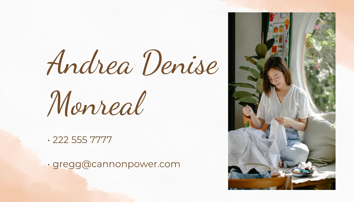 Free Creative Business Card for Fashion Designers Template to Edit Online