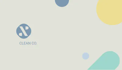 Free Commercial Cleaning Service Business Card Template to Edit Online