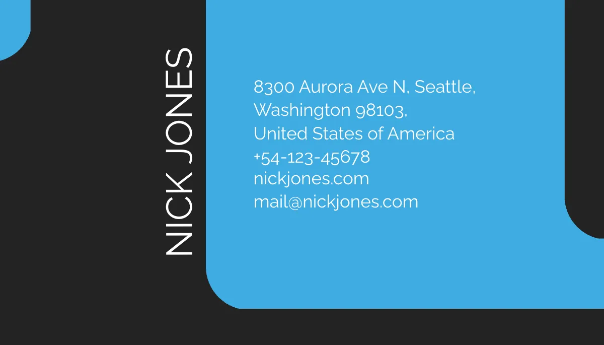 Free Software Developer Business Card Template to Edit Online