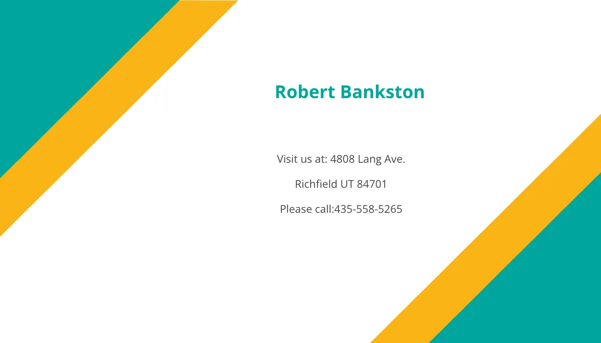 Free Taxi Service Business Card Template to Edit Online