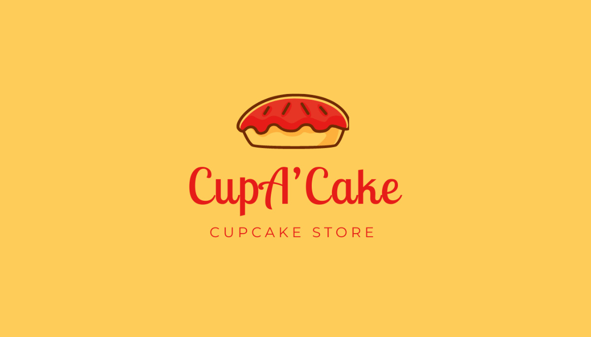 Cupcake Bakery Business Card Template