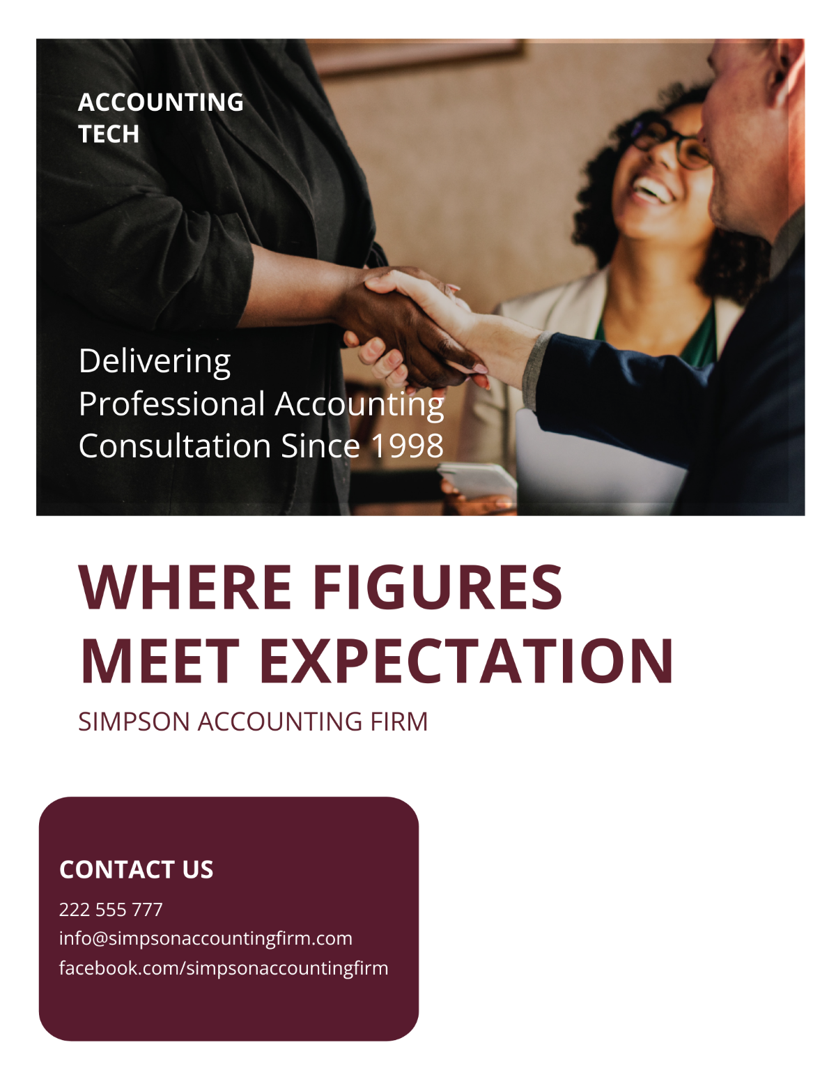 Accounting Firm Flyer