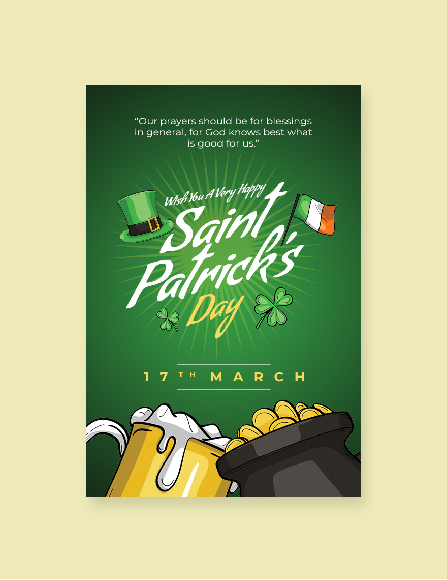 Saint Patrick's Day Tumblr Post Template