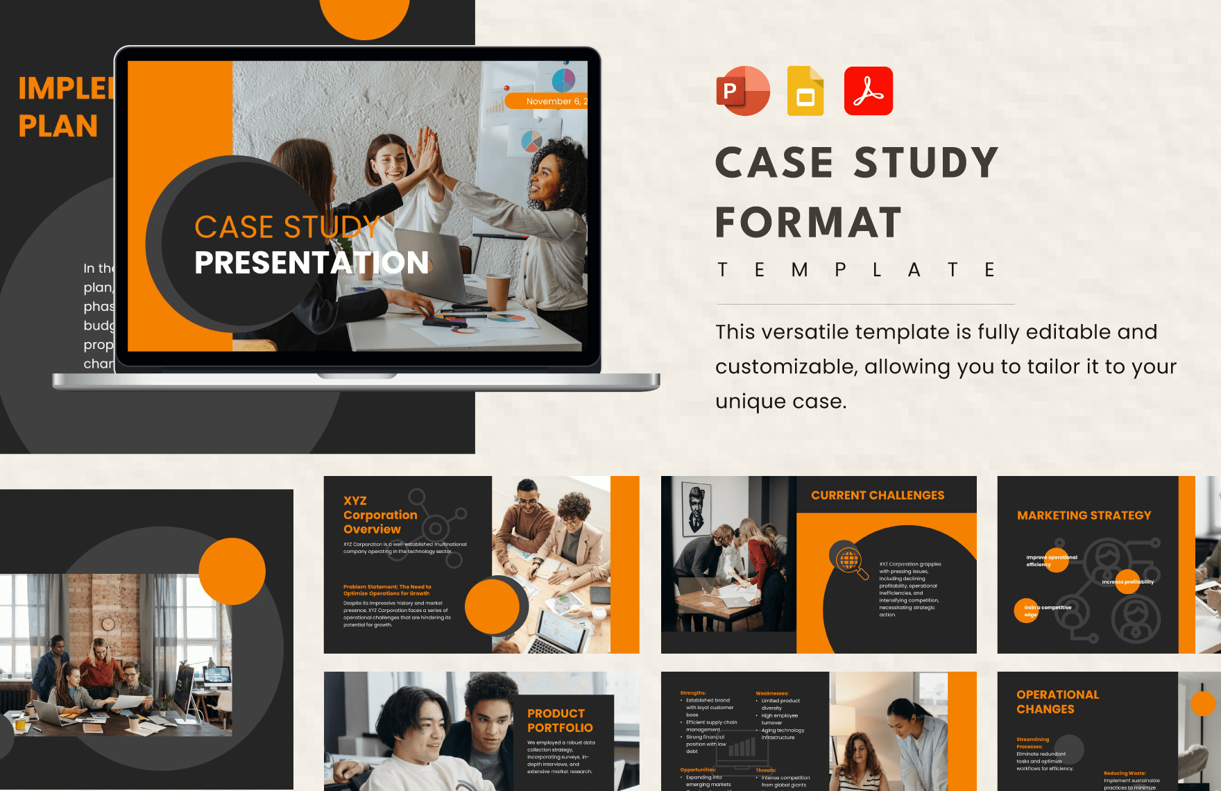 Case Study Format Template