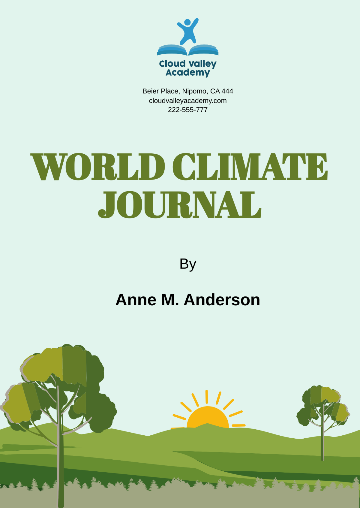 World Climate Journal Template