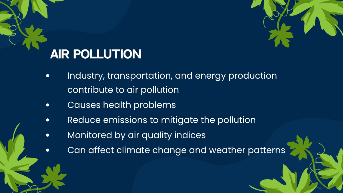 Free Saving the Earth Presentation Template to Edit Online