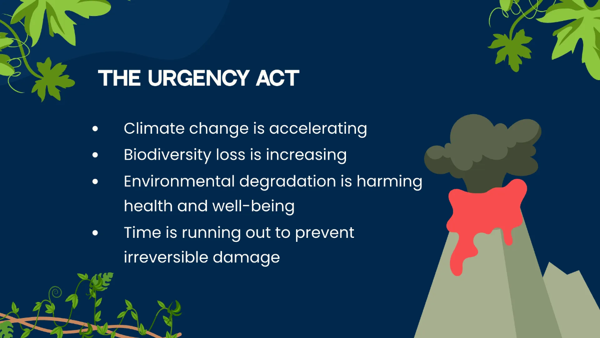 Free Saving the Earth Presentation Template to Edit Online