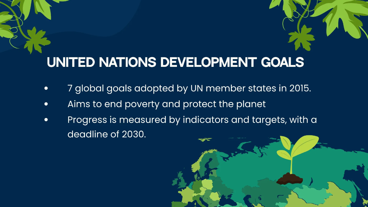 Free Saving the Earth Presentation Template to Edit Online