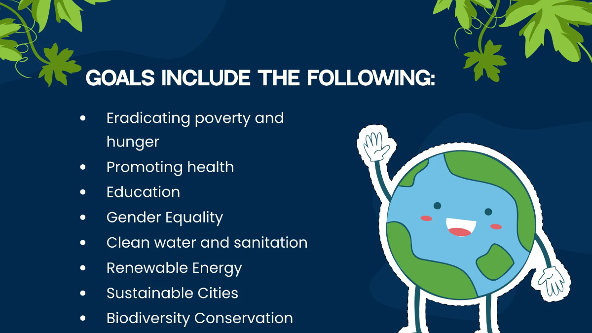 Free Saving the Earth Presentation Template to Edit Online