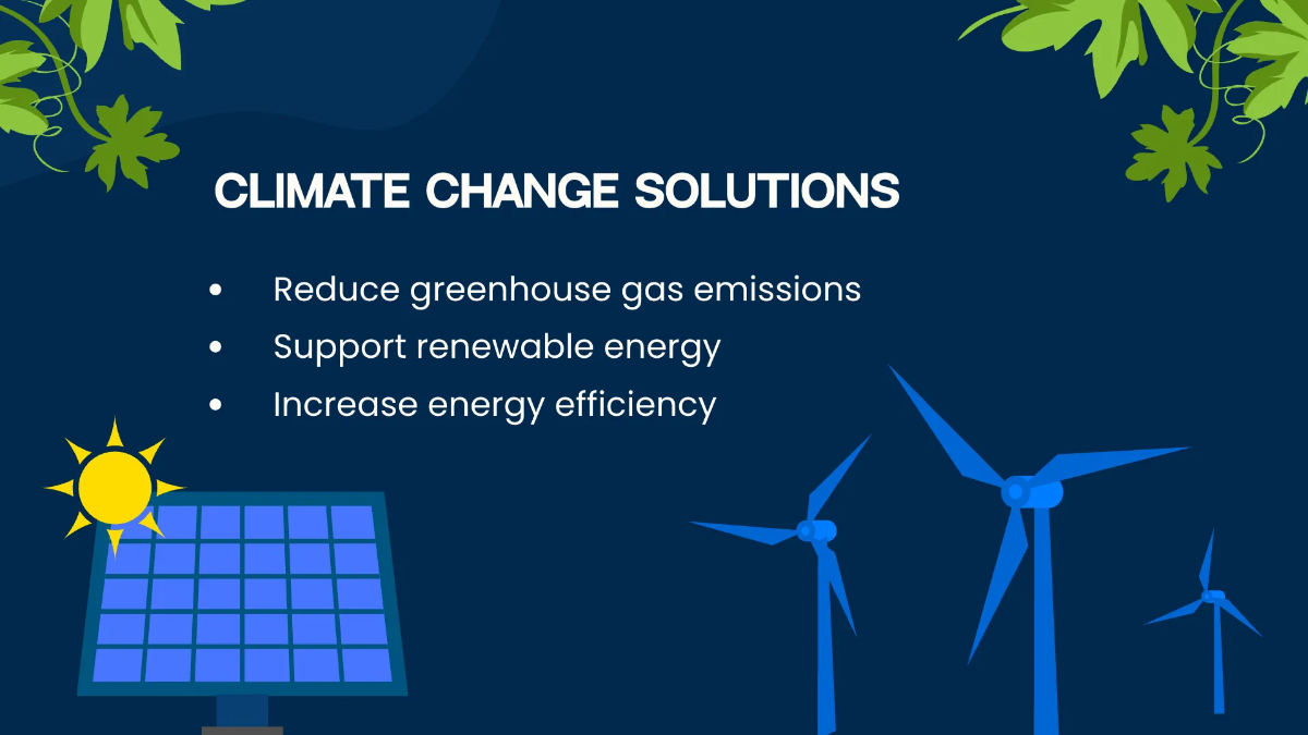 Free Saving the Earth Presentation Template to Edit Online