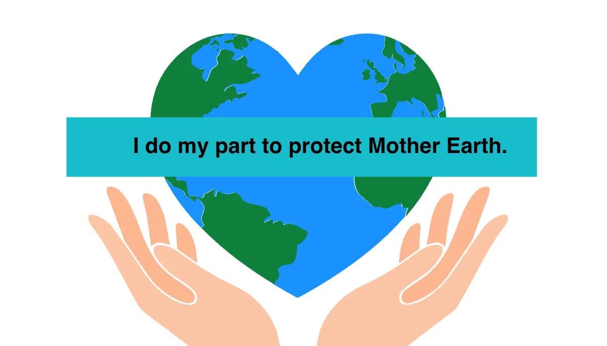 Free Earth Affirmation Card Template to Edit Online