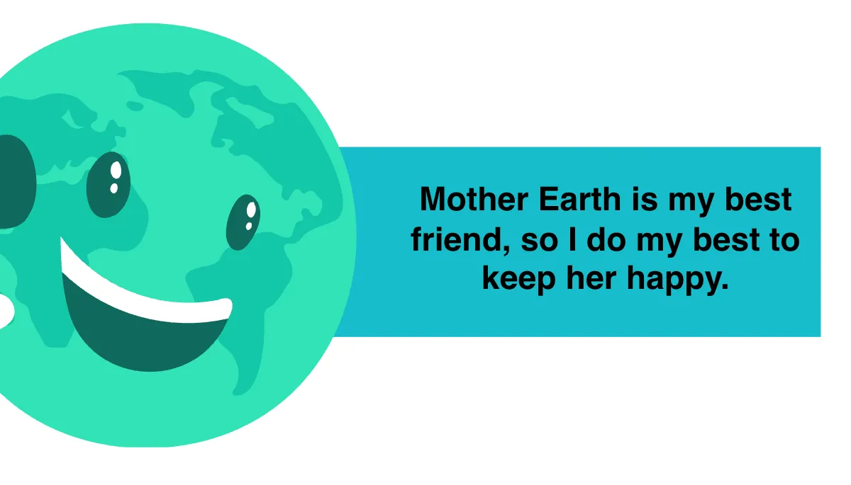 Free Earth Affirmation Card Template to Edit Online