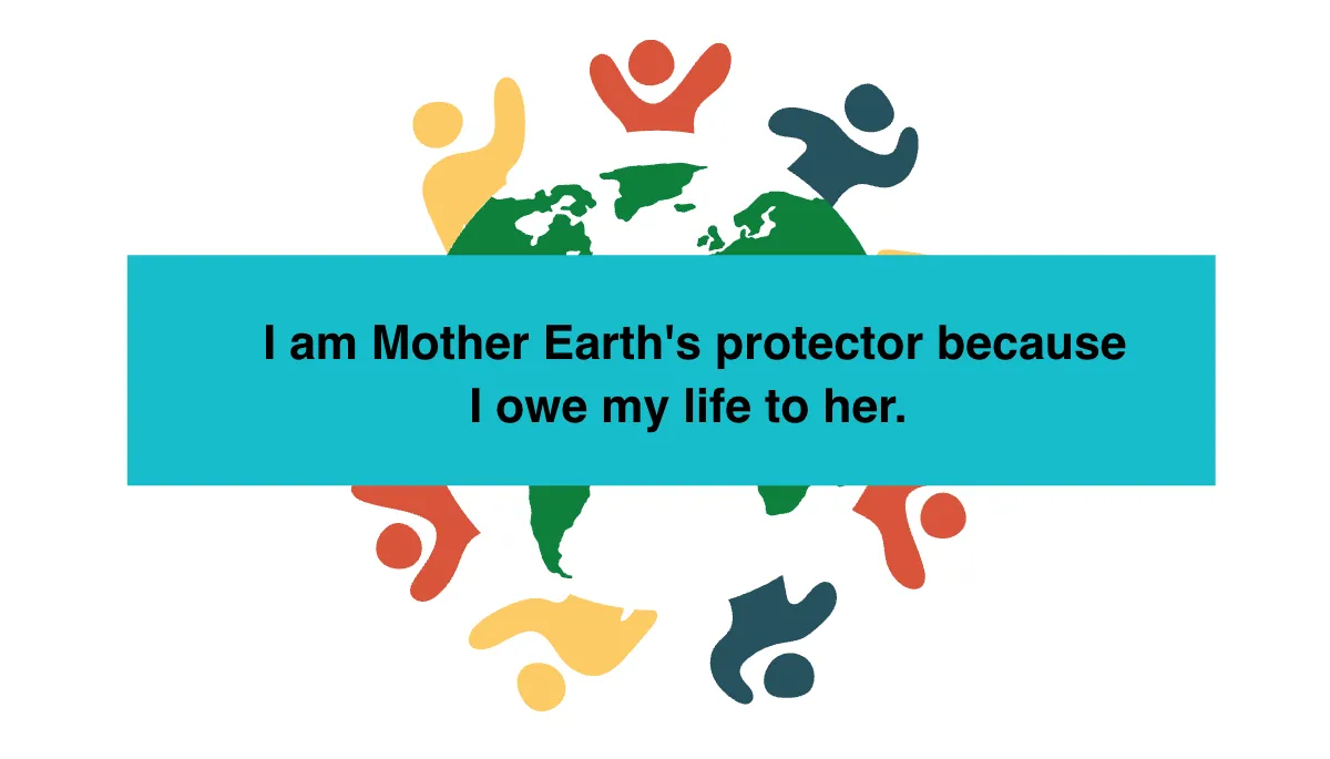 Free Earth Affirmation Card Template to Edit Online