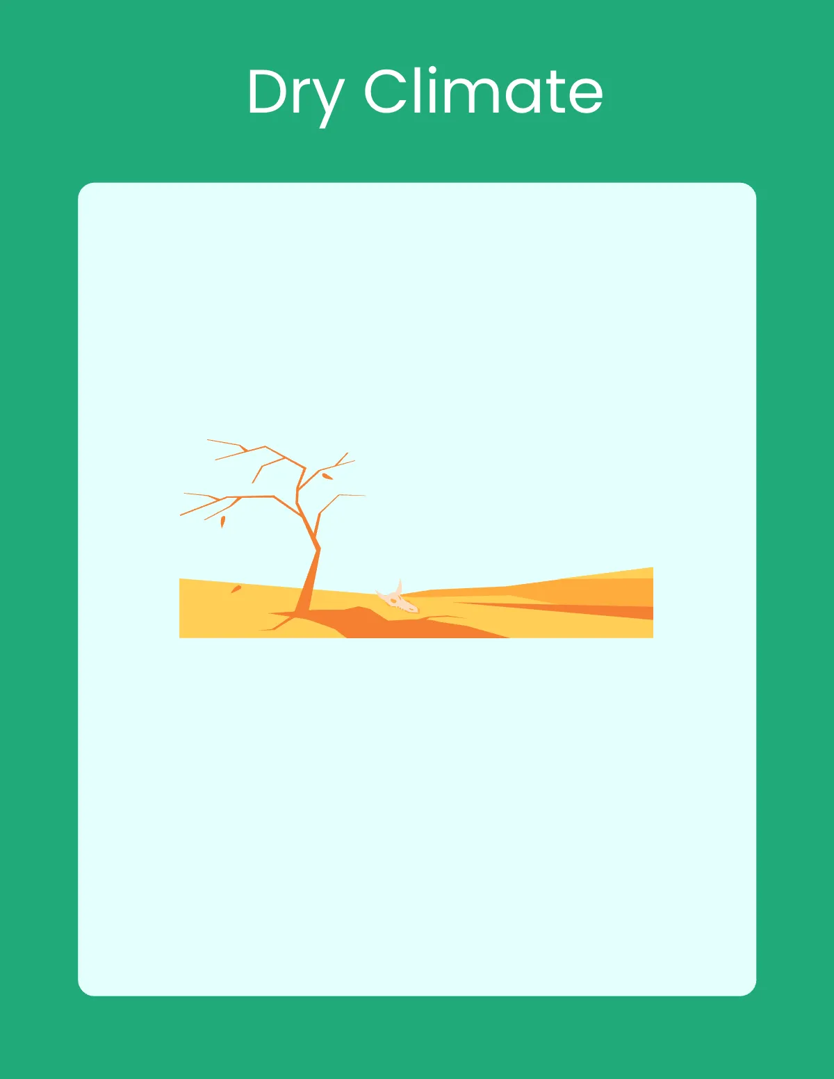 Free World Climate Flashcard Template to Edit Online