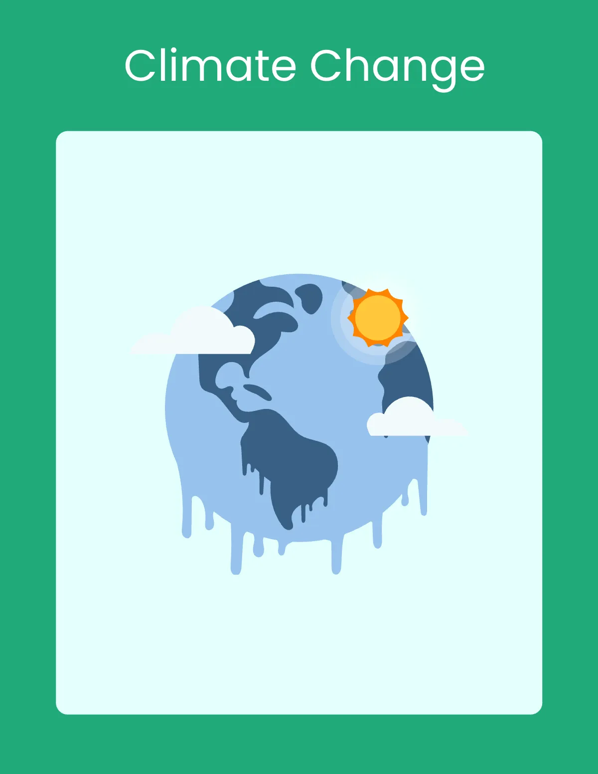 Free World Climate Flashcard Template to Edit Online