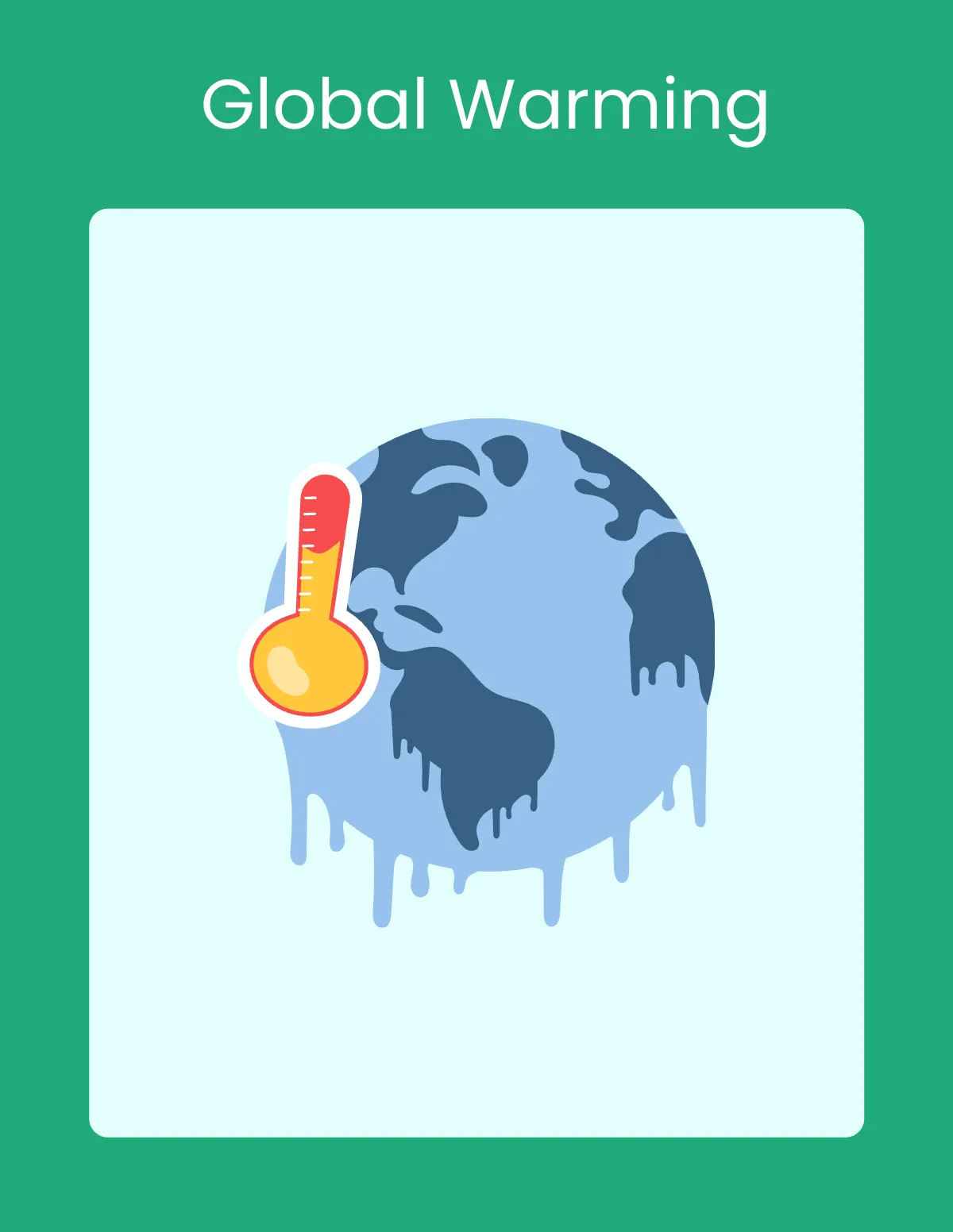 Free World Climate Flashcard Template to Edit Online