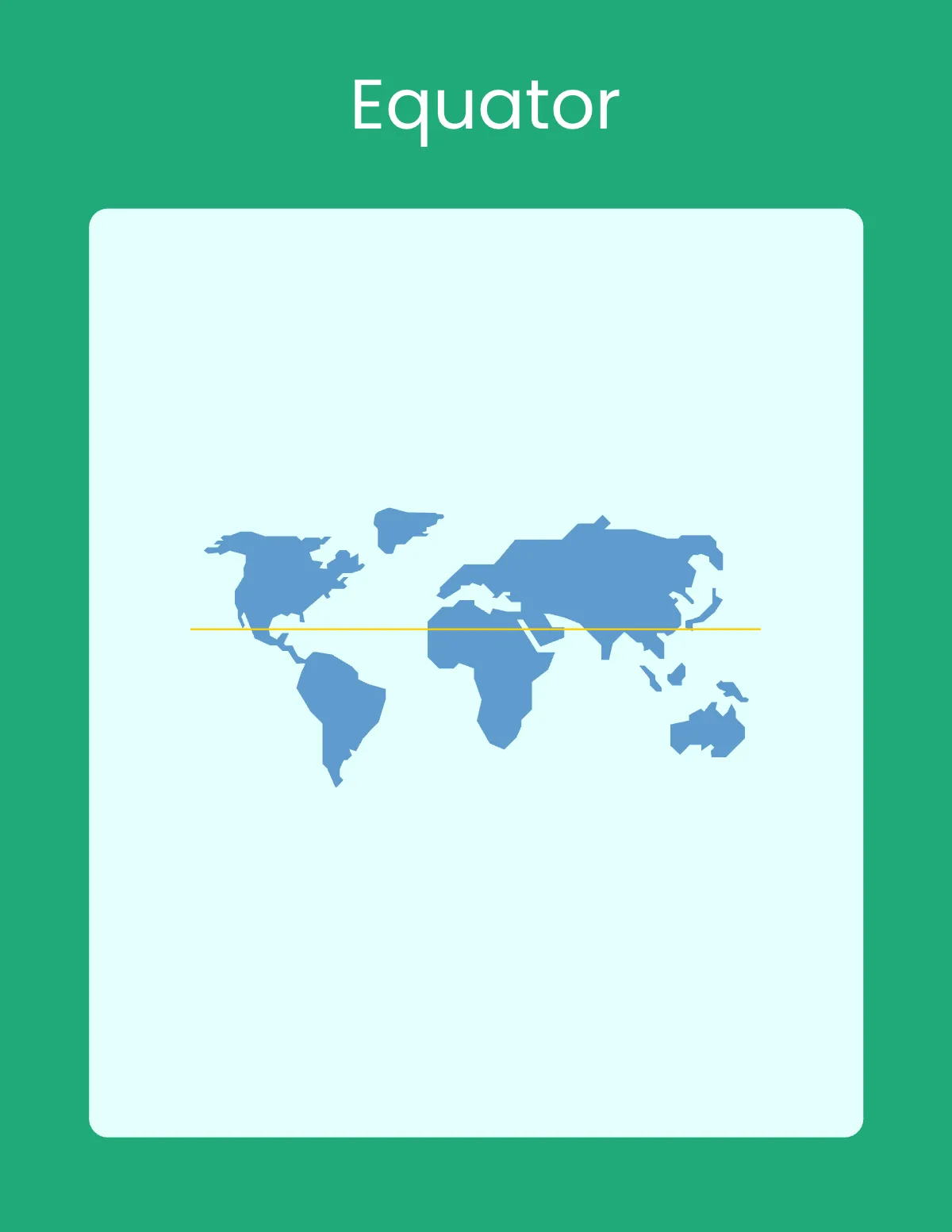 Free World Climate Flashcard Template to Edit Online