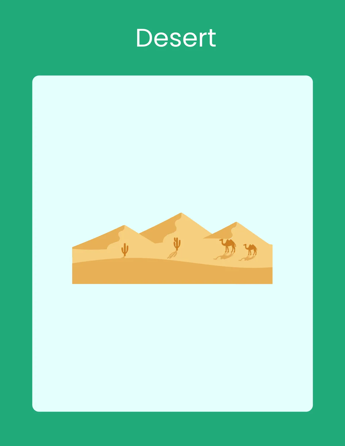 Free World Climate Flashcard Template to Edit Online