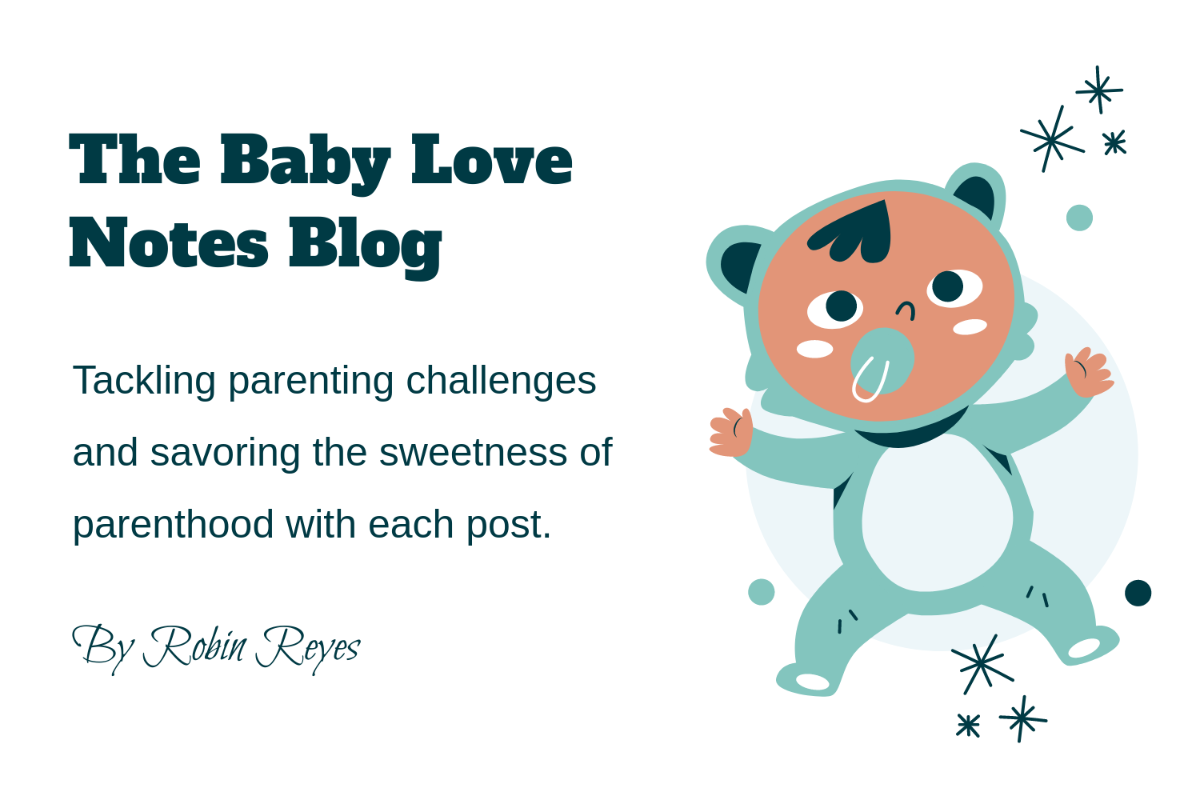 Baby Blog Banner Template